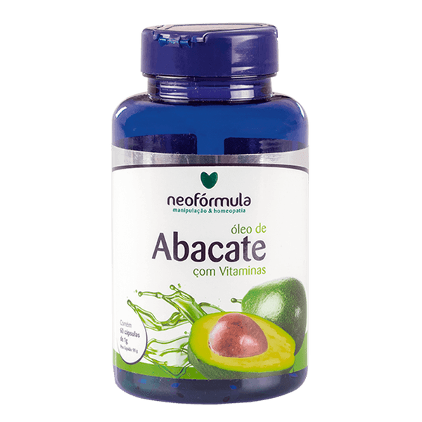 Óleo de Abacate 1g  Neofórmula 60 Capsulas